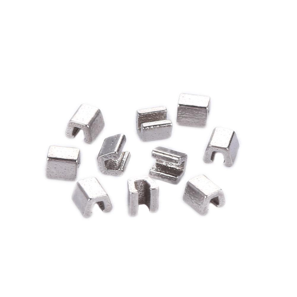 Orthodontic Crimpable Split Mini Stops 10/Pk - Opened