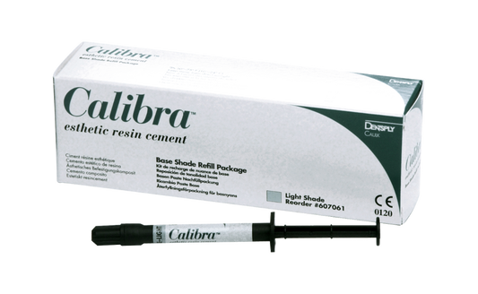 Calibra® Esthetic Resin Cement, Base Syringe (2 g) Refills, Transparent