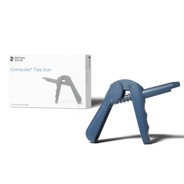 Dentsply-Dispensing Compules Tips Applicator Gun Blue 1/Pk #60665900