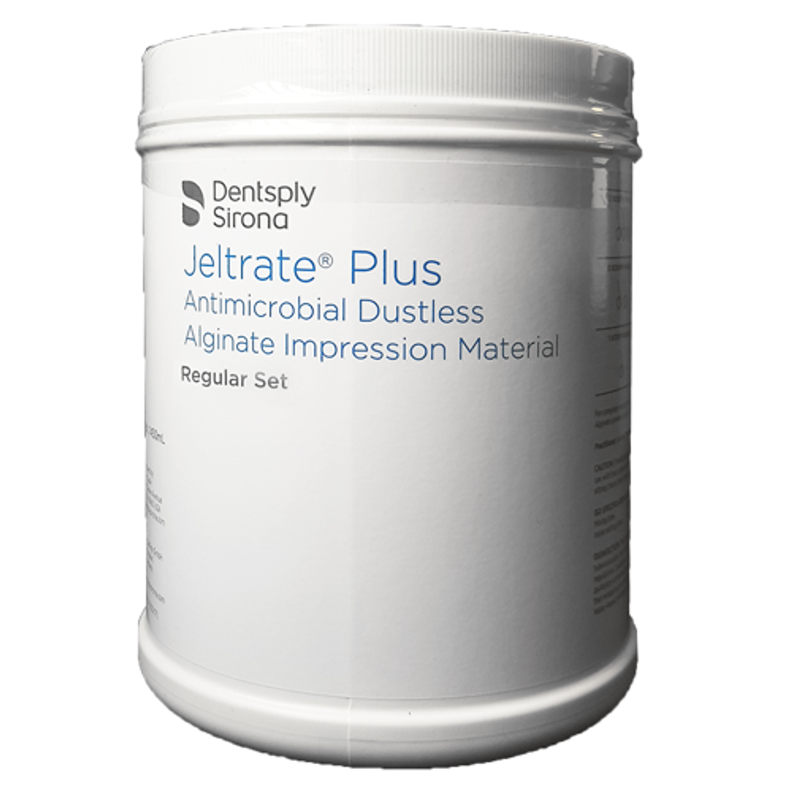 Jeltrate Plus Antimicrobial, Dustless, Alginate Impression Material, 1 lb Canister, Fast Set