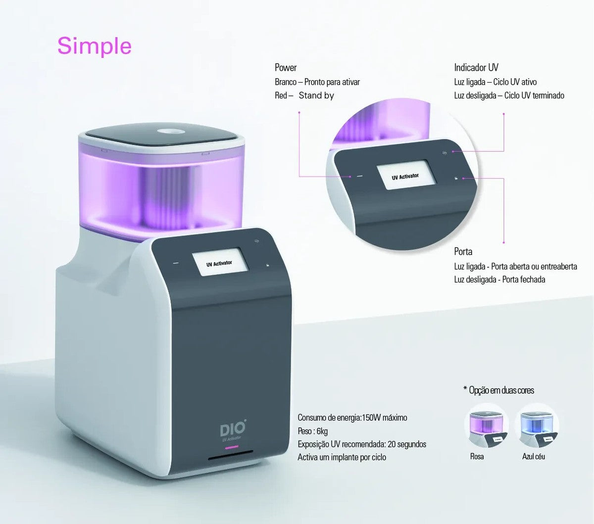 DIO UV Activator – Implant Surface Treatment Solution