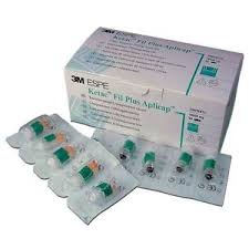 Ketac Fil Plus Aplicap Glass Ionomer Anterior Restorative Capsules 50/ Box