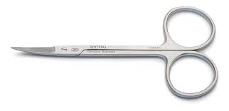 Iris Scissor Sutures  4.5" Straight Or Curved