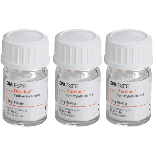Durelon Carboxylate Luting Cement Powder Refill, 3x20gm #38236 -Liquid 40ml #38216