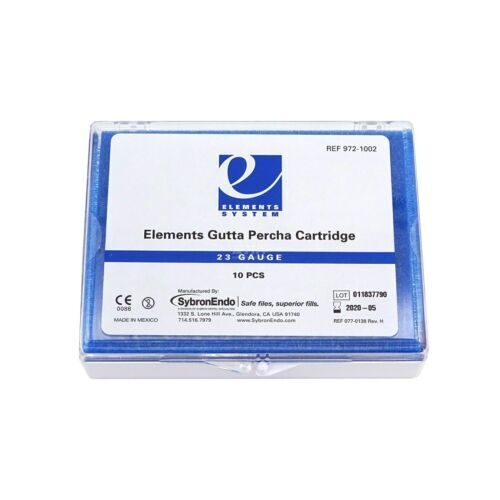 Elements Cartridge Heavy Body Gutta Percha Refill 23G 10/Pk 972-1005