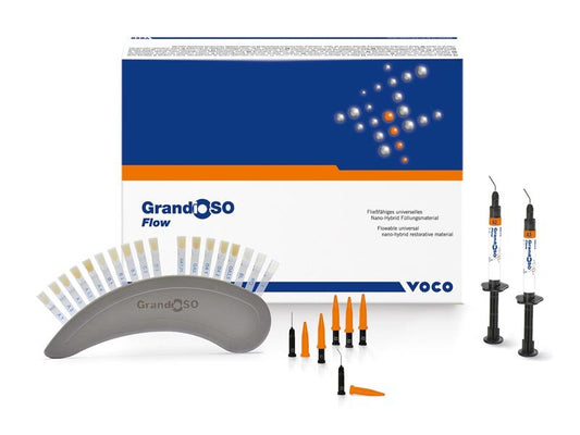 Voco GrandioSO Flow Nano Hybrid Composite Syringe Kit