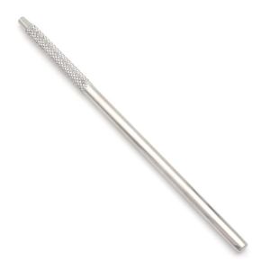 J&J- Chrome Mouth Mirror Head Cone Socket -Simple Stem , 12/Box - Mirror Handle Fit Cone Socket 1/Pk