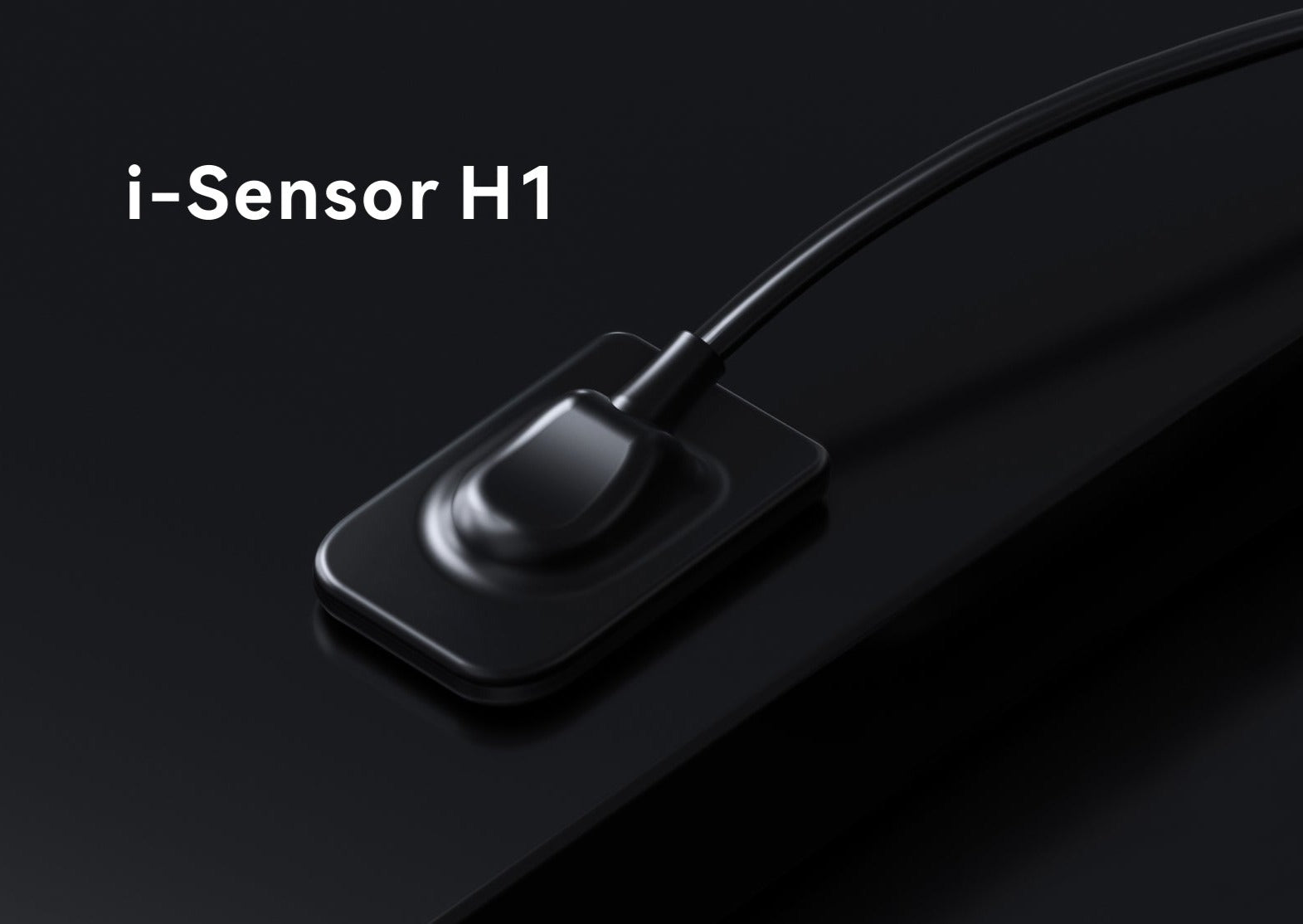 Close-up of the i-Sensor H1 dental imaging sensor, featuring a sleek and compact design for precision diagnostics in dental practices