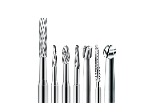 Super Bur® Carbide Burs – RA, 10/Pkg, Round # 2