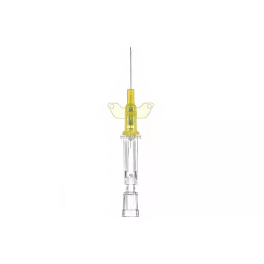 B Braun Introcan Safety Catheter, Winged, PUR, 24G x 0.75", 50/box