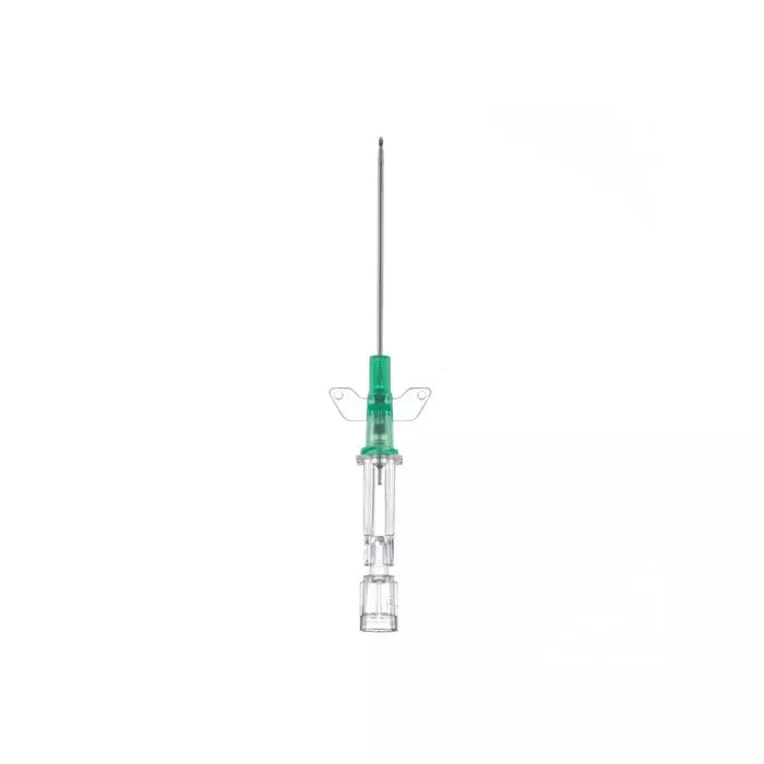 B Braun Introcan Safety IV Catheter, Winged, PUR, 18G x 1.75", 50/box