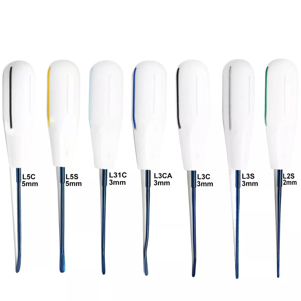 Root Luxator, Luxating Elevators Kit 7/Pk