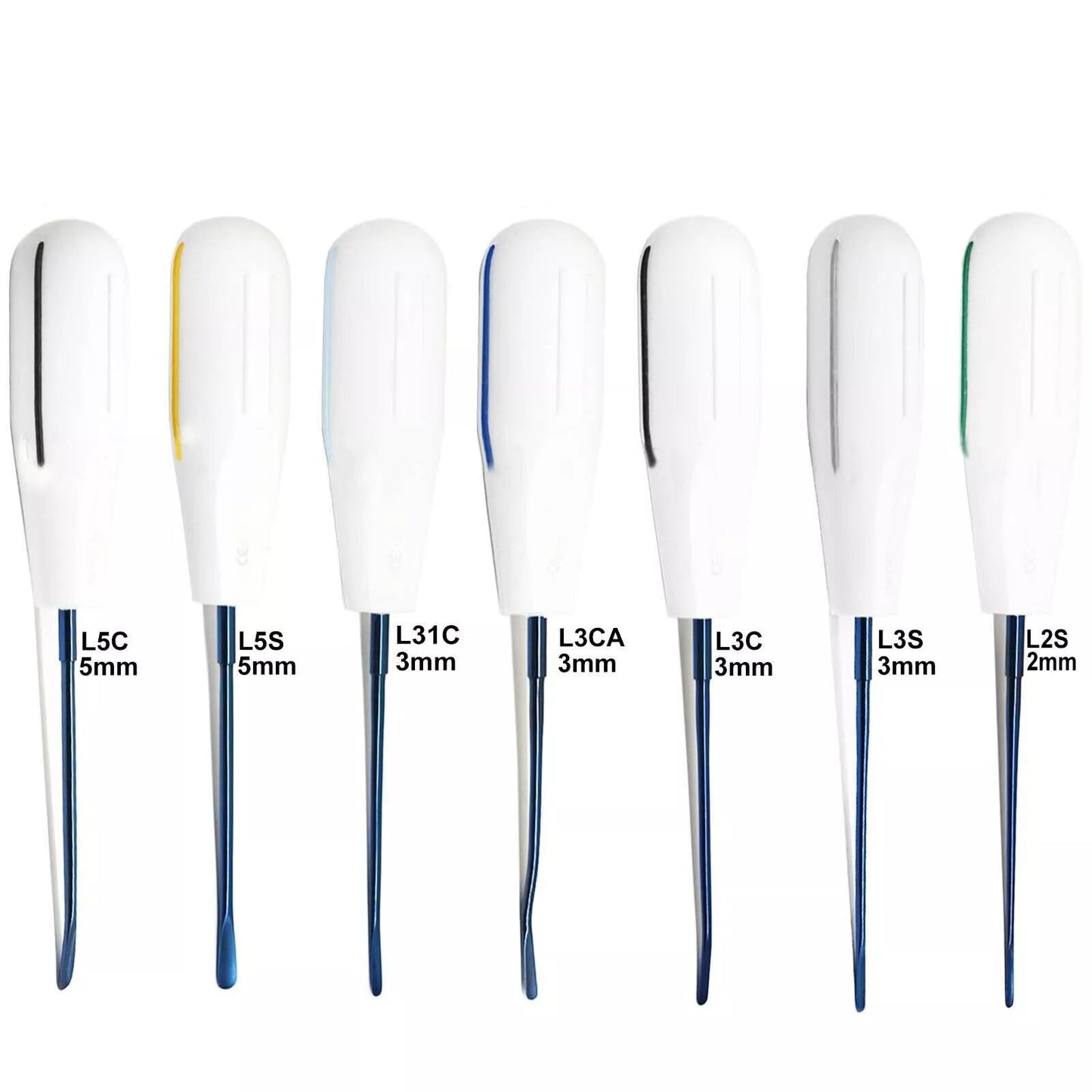 Root Luxator, Luxating Elevators Kit 7/Pk
