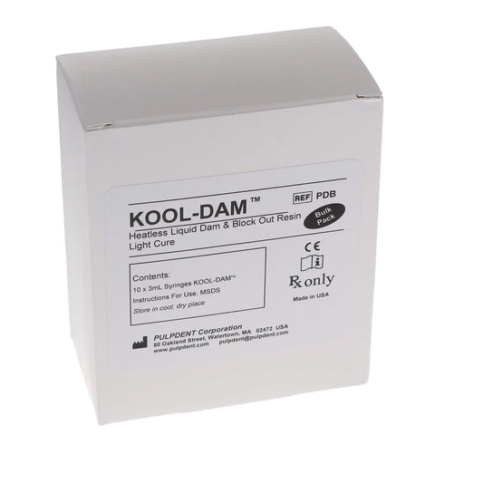 Pulpdent, Kool-Dam Block Out Resin Liquid Dam #PD - 2/Pk