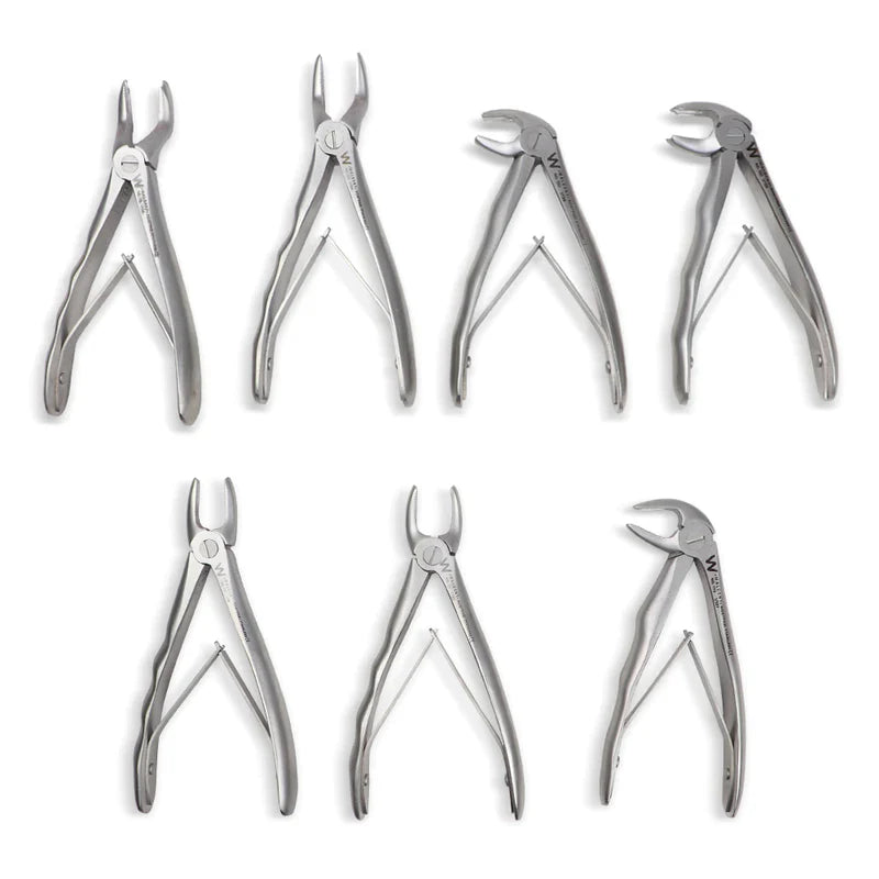 Pediatric Pedo Extraction Forceps Kit 7/PK