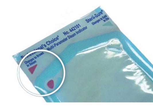 Sterilization Pouches 200/Box,  Self Sealing Class 4 Steam Indicator-GS Medical