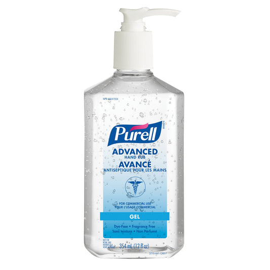 Purell-Advanced Hand Sanitizer, 354 ml, Pump Bottle, 70% Alcohol