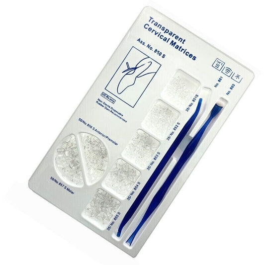 Transparent Cervical Matrices Fill Assorted Pack