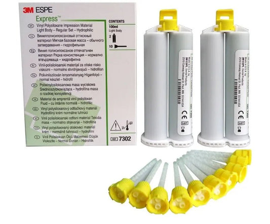 Express™ Hydrophilic VPS Impression Material Refill Pack, Light Body, Regular Set