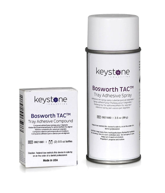 TAC Alginate Tray Adhesive Spray Or Bottles