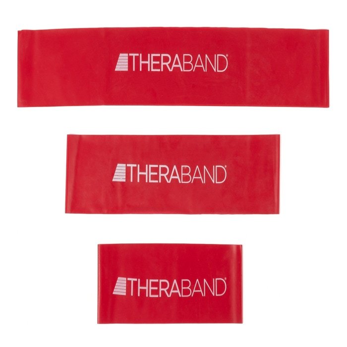 THERABAND Professional Resistance Band Loop, 18", Medium