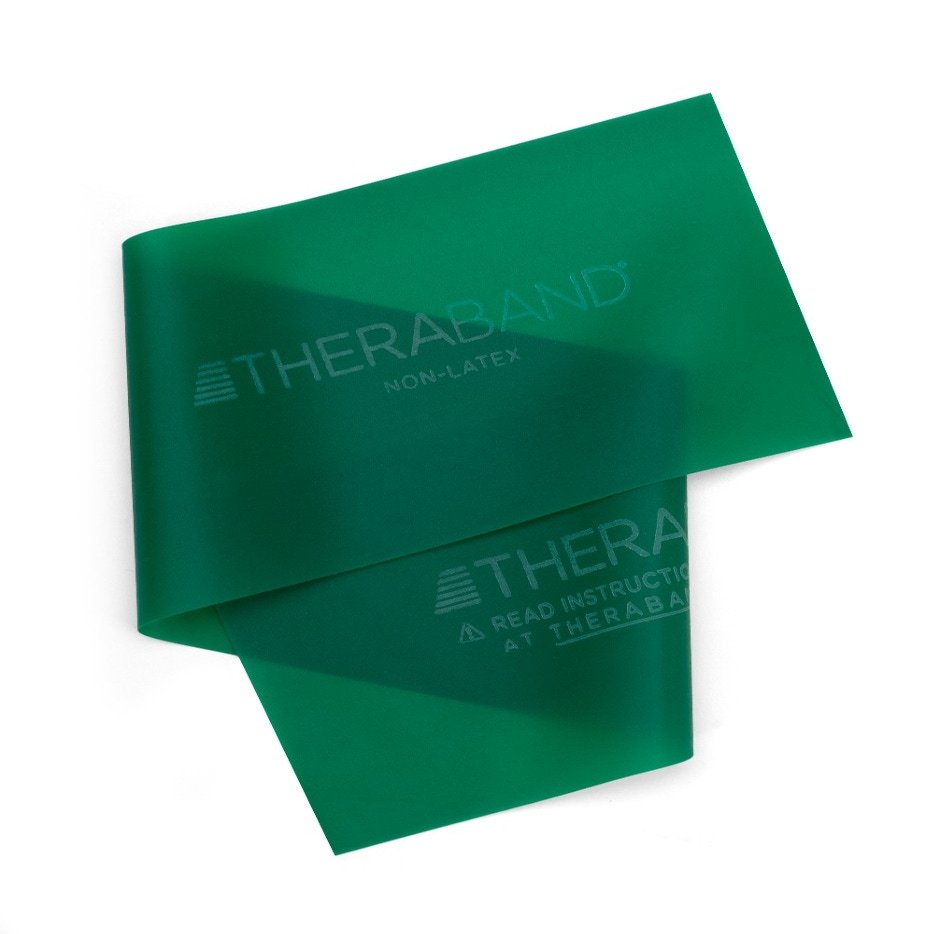 THERABAND Professional Non-Latex Resistance Bands, 50 Yards, Resistance - Heavy