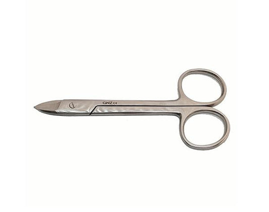 Crown Scissors, Curved, Stainless Steel, SCI 4 1/2" CVD 1/Pk, 12-020