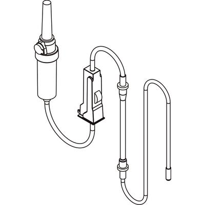 W&H Implantmed Irrigation Tubing Complete Set 2.2m 6/Bx #04363600 (NobleBiocare-Biomet-MIS)