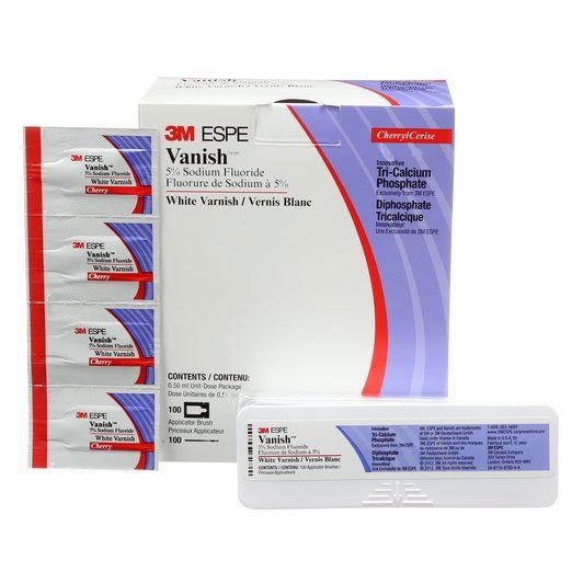 Vanish 5% Sodium Fluoride White Varnish, Cherry