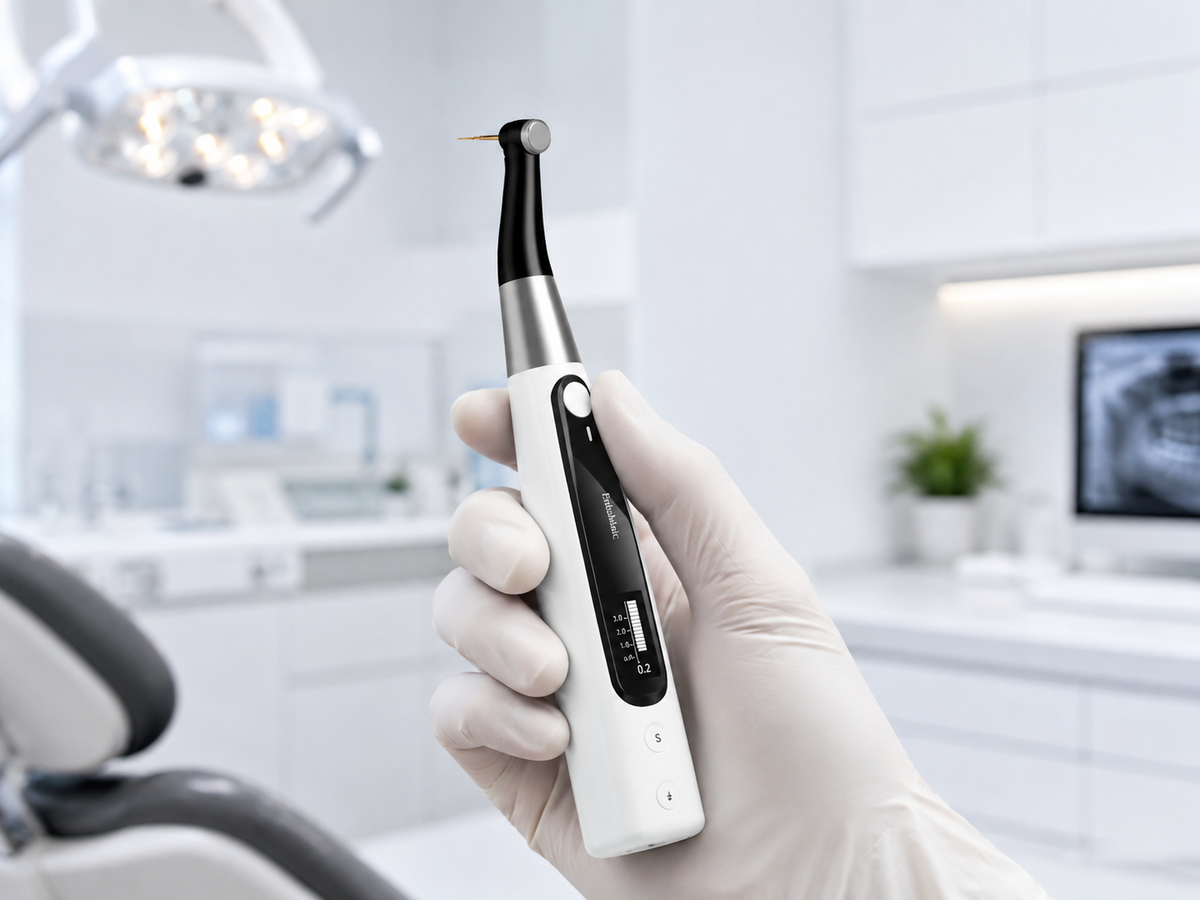 Woodpecker EndoMatic Endodontic Motor Used for Root Canal Treatment