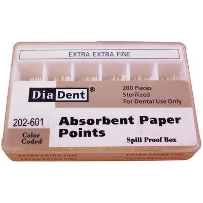 Absorbent Paper Points Slide Package 200/Box - PP Slide Package #C