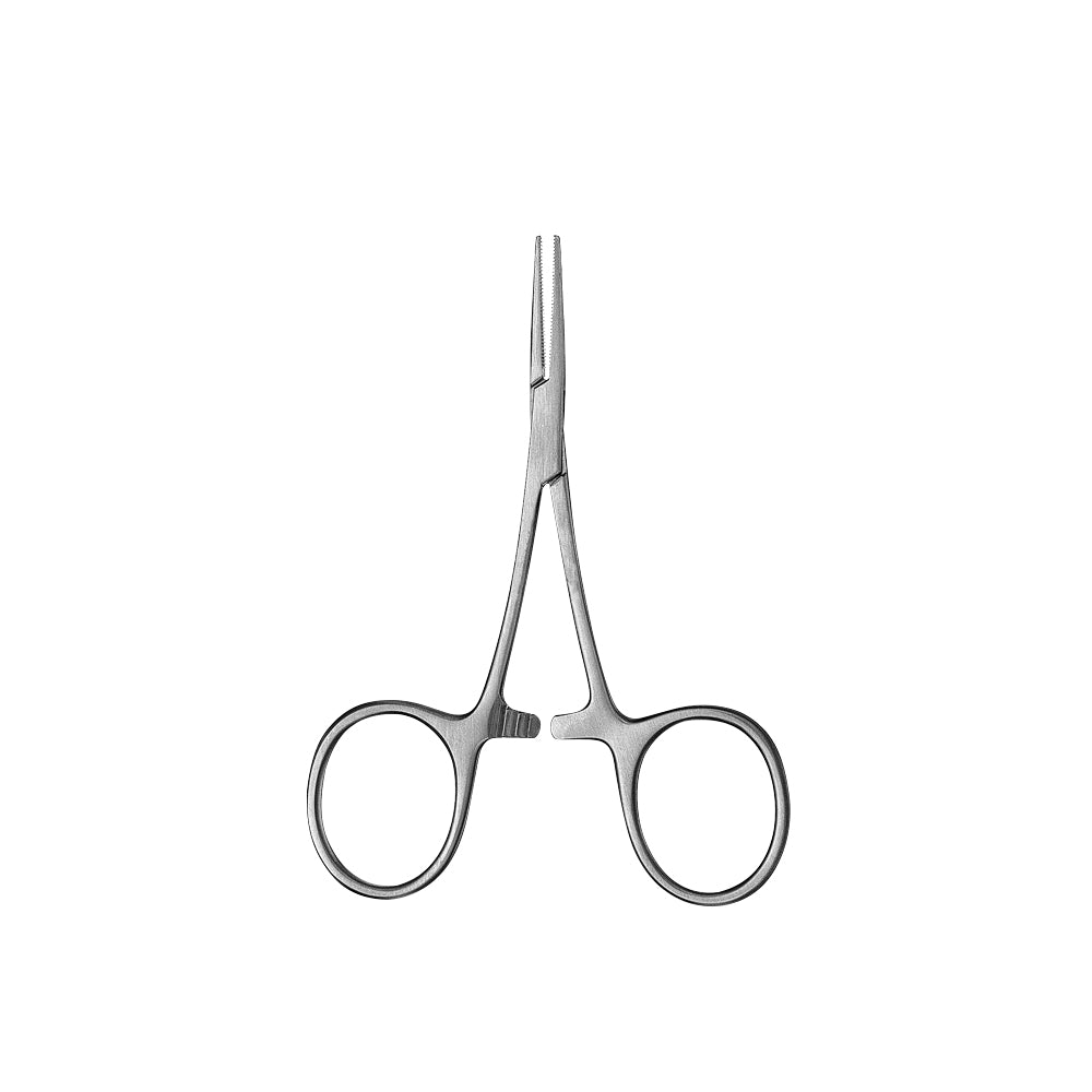 Hartman Mosquito Forcep, Serrated, Straight, 10CM