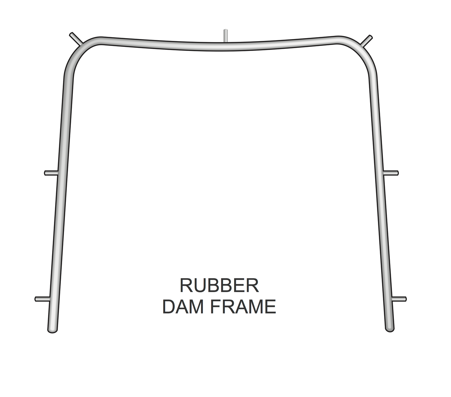 Small Child, 3.5 inch/9CM Rubber Dam Frame