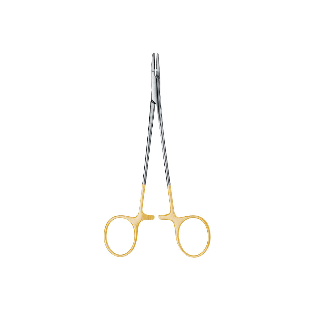 HMT Thin Jaw Needle Holder, 15CM, Tungsten Carbide (4-0,5-0,6-0)