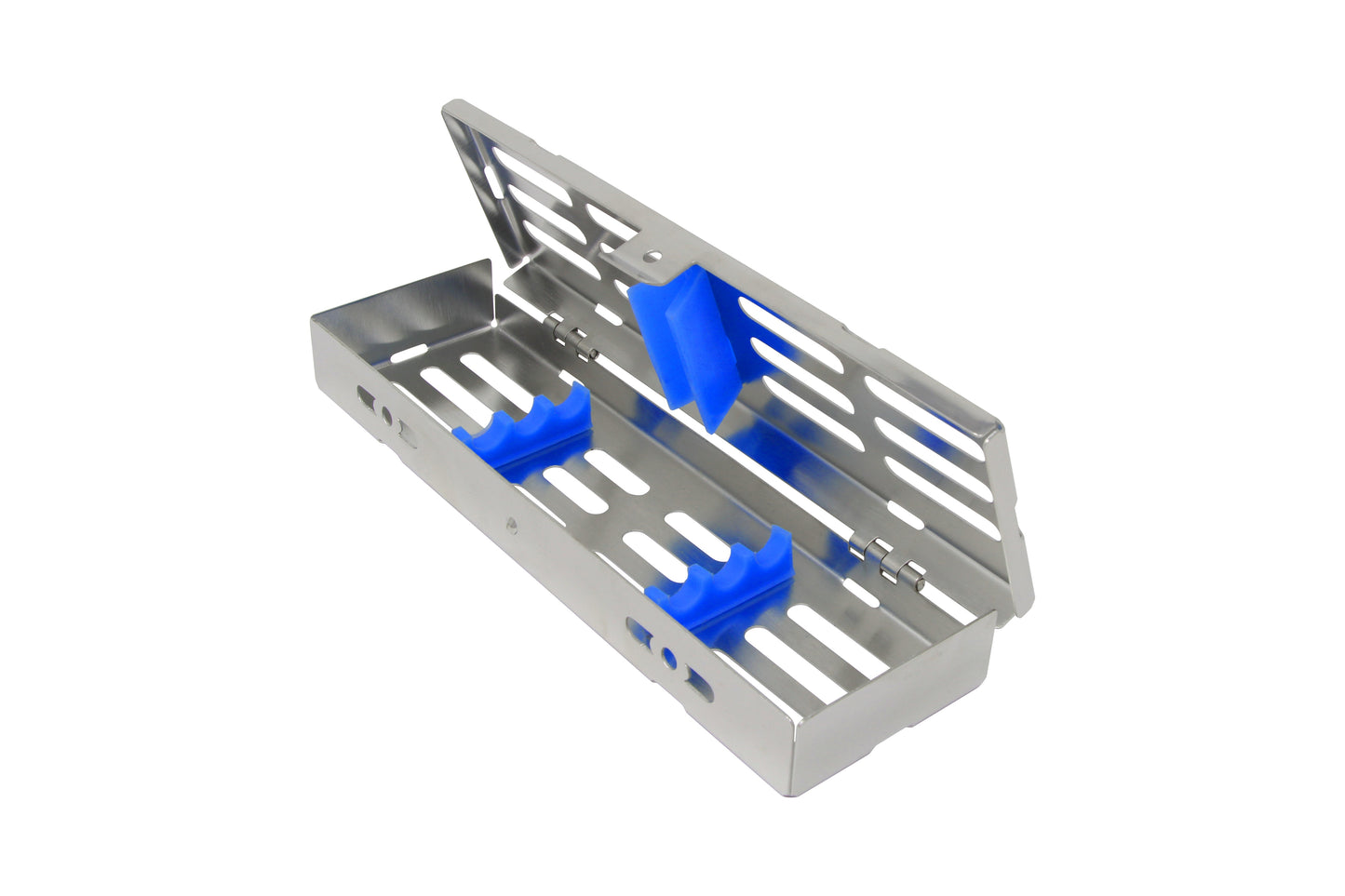 Sterilization Cassette for 3 Instruments - 180x55x22, W/O Lock, Non Detachable