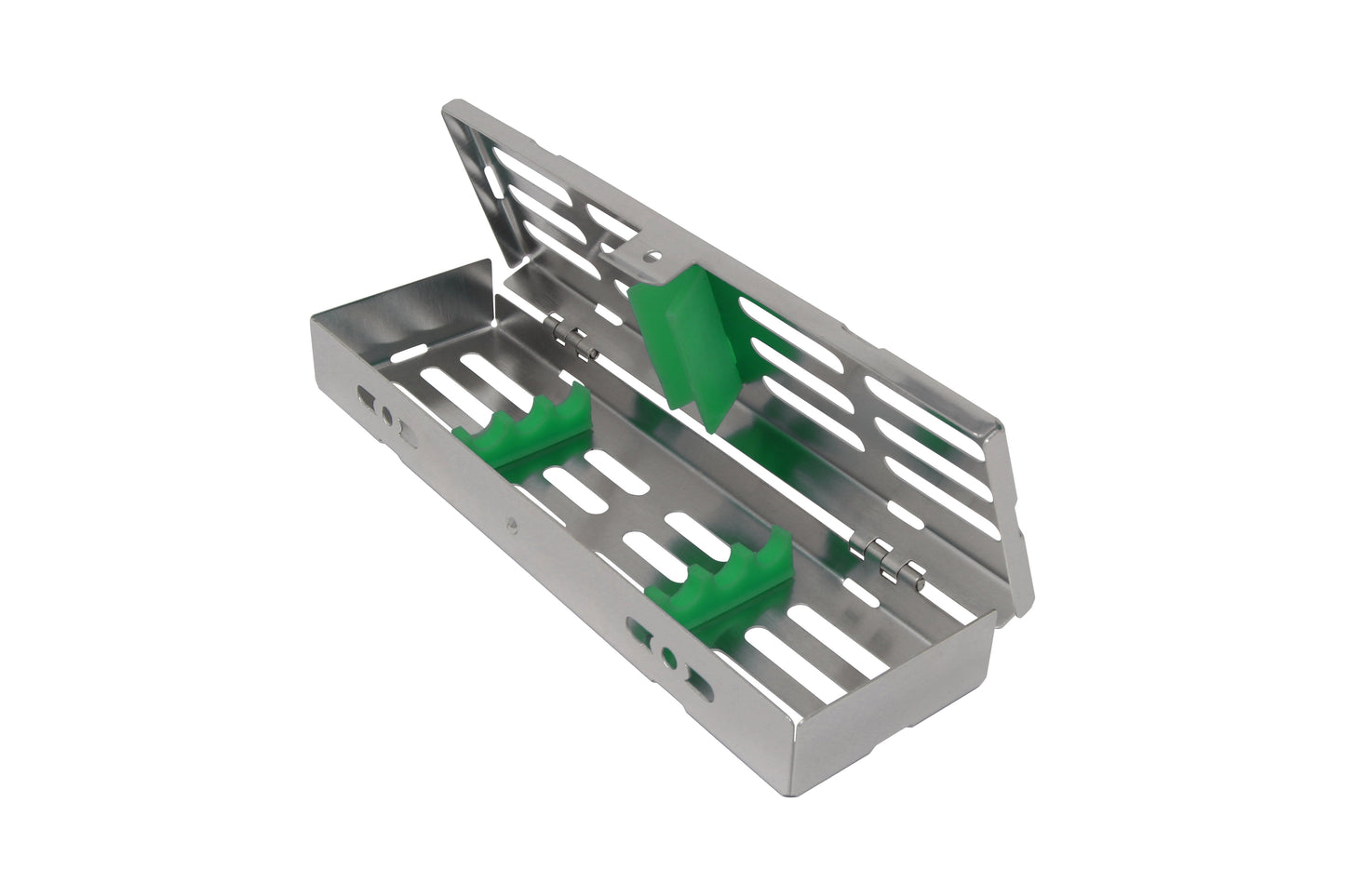 Sterilization Cassette for 3 Instruments - 180x55x22, W/O Lock, Non Detachable