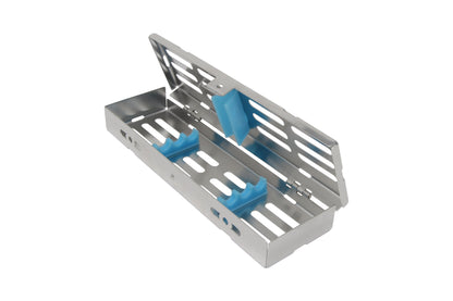 Sterilization Cassette for 3 Instruments - 180x55x22, W/O Lock, Non Detachable