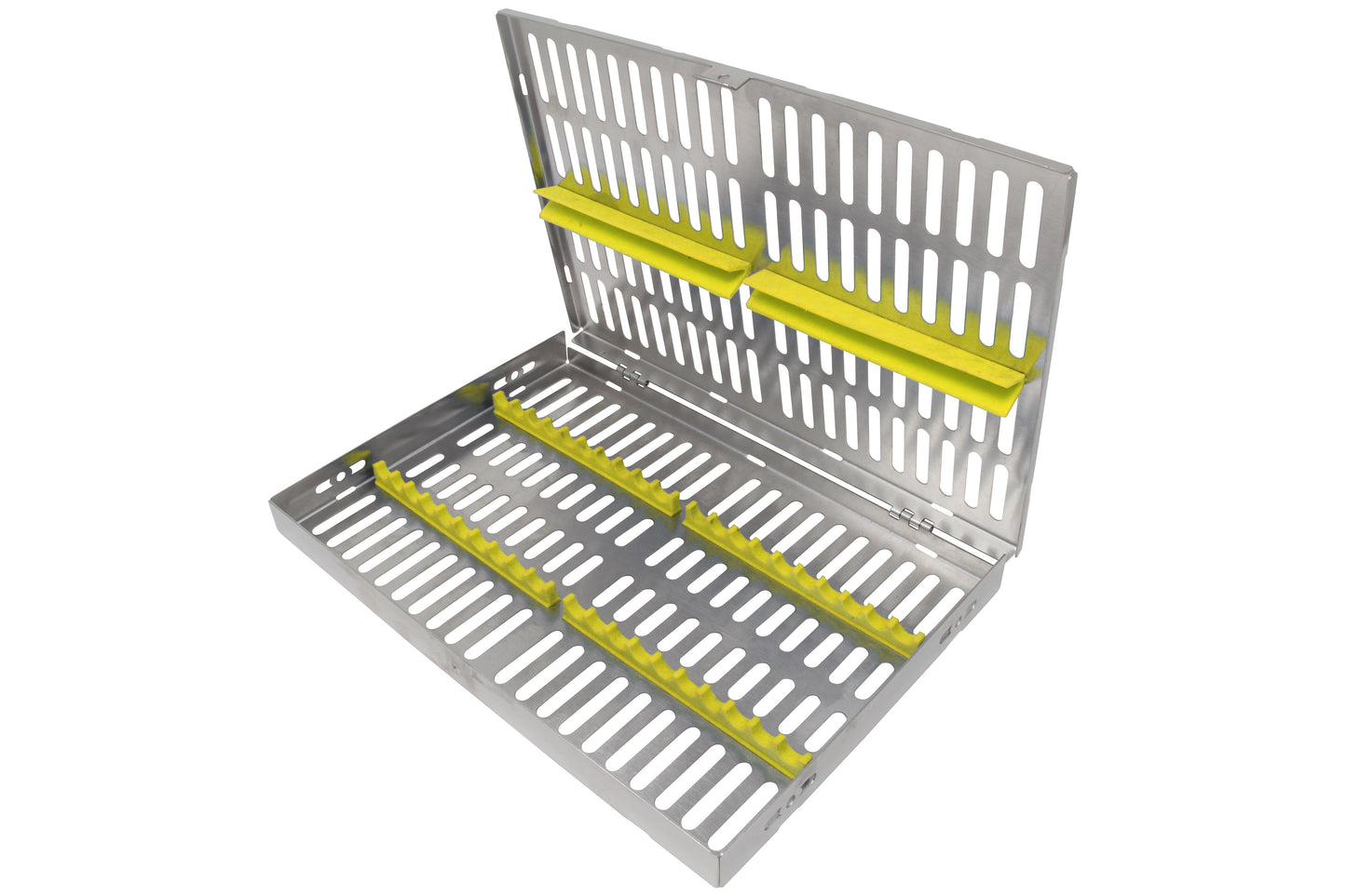 Sterilization Cassette for 20 Instruments - 260x180x22, W/O Lock, Non Detatchable