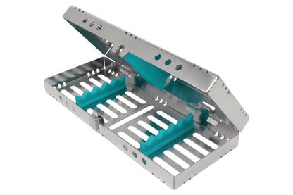 Sterilization Cassette for 5 Instruments - 200x80x32, Detachable