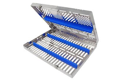 Sterilization Cassette for 20 Instruments - 280x200x35, Detachable