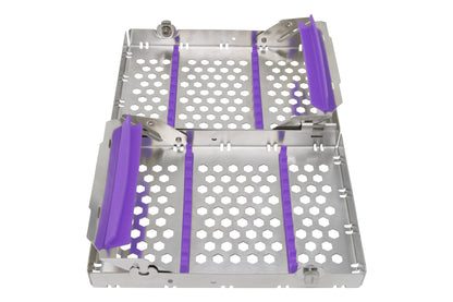 Sterilization Cassette for 20 Instruments, Double Decker - 200x132x40, Detachable