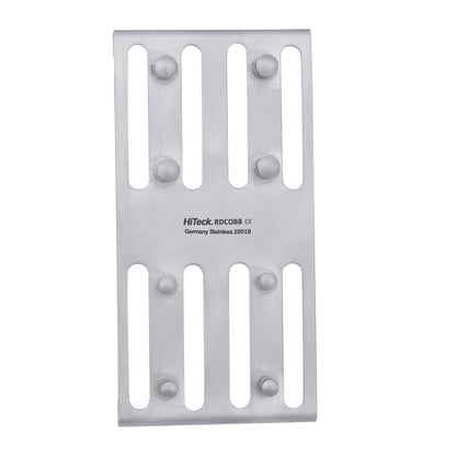 Rubber Dam Clamp Organizing Board, 8 Pieces (117 mm x 61 mm x 10 mm)